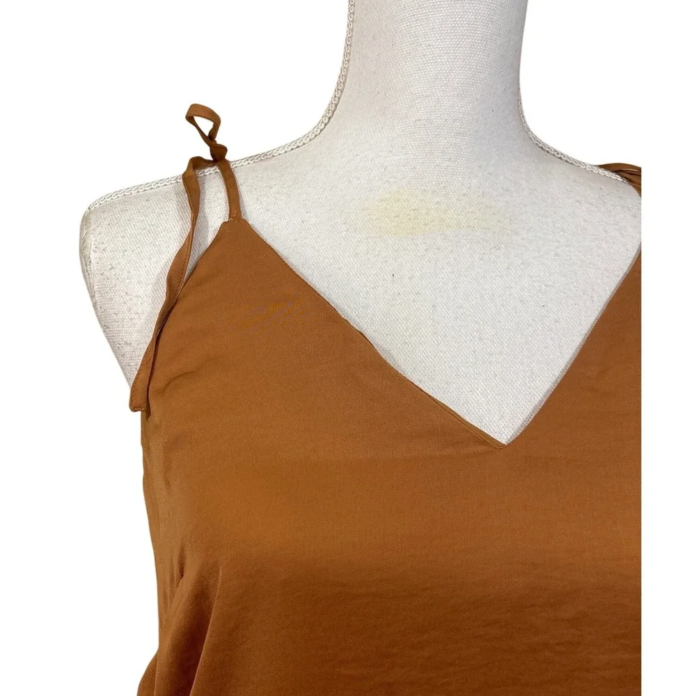 Avec Les Filles Almond Midi Slip Dress, small, minimalist, bohemian, romantic - Picture 3 of 6